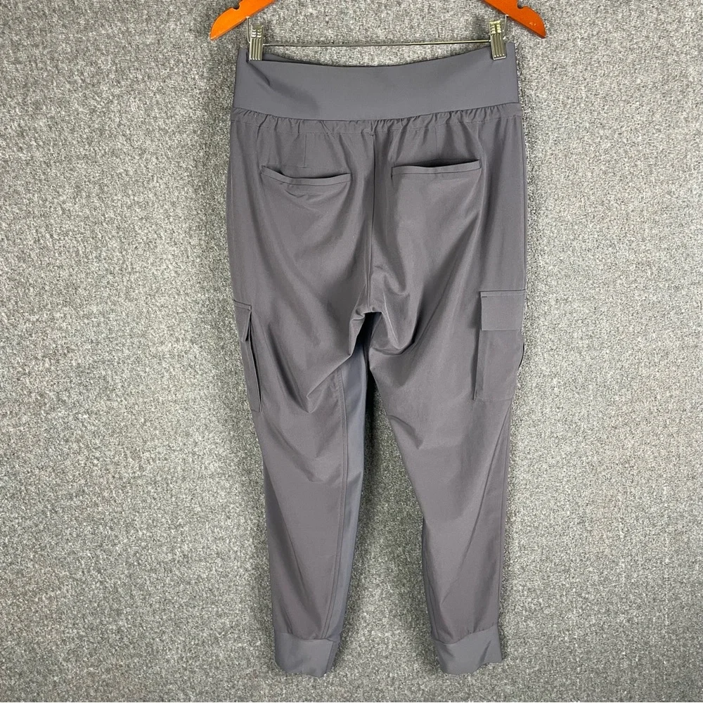 ATHLETA Women's Gray Sutton Jogger Pull On Cargo Athleisure Travel Pants Size 4 - Picture 6 of 15
